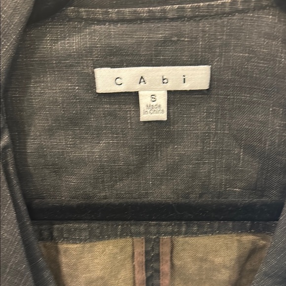 CAbi Black Jean Jacket Classic Style - Picture 2 of 4